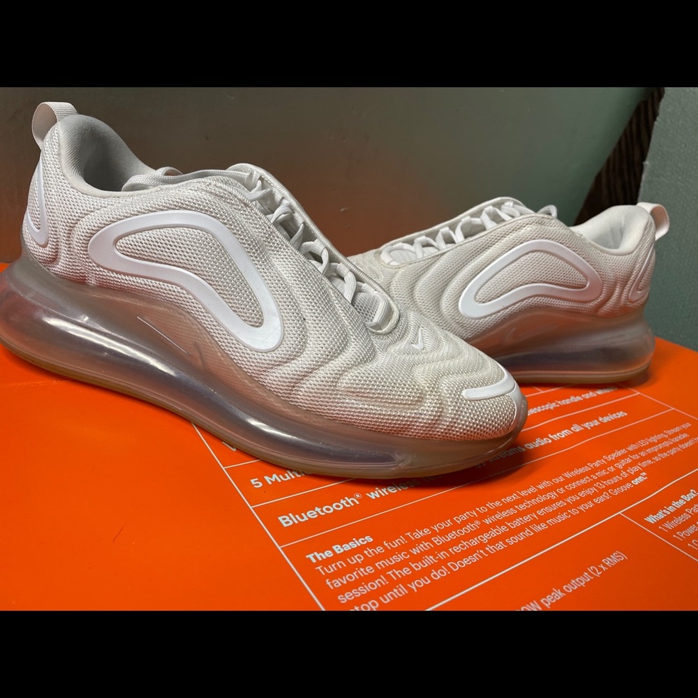 Pre-owned Air Max 720 Trainers In White